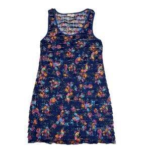 Free people floral tiered  dress